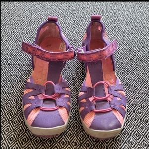 Merrell Kids Purple and Pink Sandals